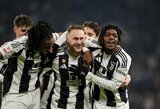 „Juventus“ Italijos futbolo taurės aštuntfinalyje sutriuškino „Cagliari“