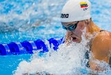 5 plaukimai – 5 rekordai: K.Teterevkova pateko į Europos čempionato finalą