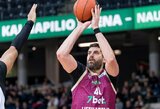 Dž.Gagičius laimėjo teismą prieš „Partizan“