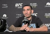 Prieš „UFC 326“ mūšį – ginčai dėl BMF diržo įteikimo ceremonijos ir drąsūs Holloway planai