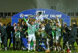 5 įvarčius panevėžiečiams atseikėjęs „Žalgiris“ iškovojo LFF taurę