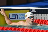 A.Savickas – SEC plaukimo varžybų vicečempionas