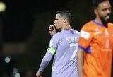 C.Ronaldo pelnė įvartį, o „Al-Nassr“ namuose sutriuškino „Al-Raed“ 
