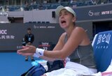„Ji mano komandai liepė užsičiaupti“: Pekine – Gauff ir Benčič konfliktas