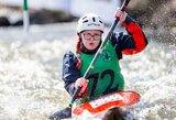 Lietuvos baidarių slalomo sezonas startavo dvejomis varžybomis Vokės kanale Grigiškėse
