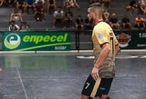 „Kauno Žalgirio“ salės futbolo komanda komplektaciją užbaigė su naujoku iš Brazilijos