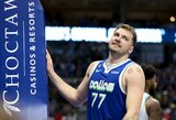 L.Dončičiaus neužteko: trečią nesėkmę iš eilės patyrusi „Mavericks“ krito prieš „Hornets“ klubą