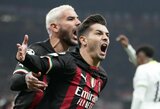 Čempionų lygos aštuntfinalis: „AC Milan“ minimaliu rezultatu nugalėjo „Tottenham“