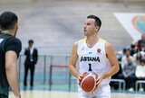 Juškevičius Kazachstane įmetė 10 tritaškių