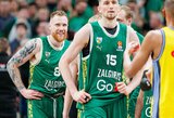 „Žalgiris“ susitvarkė su pro šalį tritaškius svaidžiusia ALBA komanda