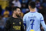 Kiek futbolo gerbėjams būtų įdomu išvysti dvikovą tarp L.Messi ir C.Ronaldo Saudo Arabijoje?