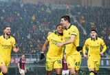 „AC Milan“ vietiniame čempionate iškovojo triuškinamą pergalę