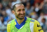 G.Chiellini paskelbė apie atsisveikinimą su „Juventus“