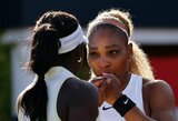 „Mano deimante...“: Serenos Williams žinutė traumą patyrusiai porininkei sujaudino gerbėjus