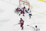 Pasaulio U-18 elitinis divizionas: 4 įvarčius per 6 minutes pelniusi Suomija nepaliko vilčių Latvijai