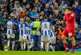 „Brighton“ klubas išrašė „Liverpool“ triuškinamą pralaimėjimą 