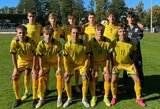 Lietuvos U-17 rinktinė neprilygo ir čekams