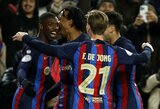 O.Dembele pelnytas įvartis padovanojo „Barcelonai“ bilietą į Ispanijos Karaliaus taurės pusfinalį