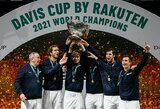15 metų lauktas titulas: D.Medvedevas ir A.Rubliovas rusams užtikrino Daviso taurę