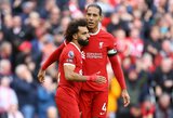 M.Salah pelnytas dublis padovanojo „Liverpool“ pergalę prieš dešimtyje žaisti likusį „Everton“