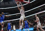 Akistatoje su „Mavericks“ spindėjęs Matas Buzelis buvo arti karjeros rezultatyvumo rekordo