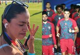 Kolumbijos žurnalistė, pravirkusi dėl Ronaldo gesto, perspėjo Portugaliją: „Jūs favoritai, bet…“