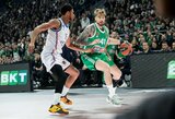 Iš dviženklio deficito sugrįžęs „Panathinaikos“ apgynė namų sienas pirmajame mače