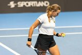Korte vėl dominavusi Patricija Paukštytė iškopė į pusfinalį