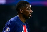 „Liverpool“ saugas papasakojo apie žaidimą prieš Dembele: „Norėjau jam įspirti, bet taip ir nesugebėjau jo pagauti“
