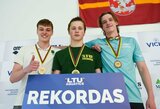 Lietuvos jaunių-jaunimo plaukimo čempionate – dvigubas T.Juškos triumfas