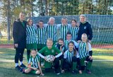 Mergaičių čempionato lyderių trenerė A.Griciūtė: „Vaikų futbole svarbiausia juo mėgautis“