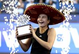 WTA 500 turnyre Meksikoje – 17-metės talentės triumfas, Stephens sugrįžimą paženklinęs 11-as iš eilės pralaimėjimas ir Ostapenko nesėkmė