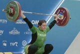 Europos sunkiosios atletikos čempionate Lijana Jakaitė pagerino Lietuvos rekordą