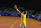 Vieną pergalę per pusmetį turėjęs S.Baezas triumfavo ATP 250 turnyre Argentinoje
