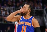„Knicks“ dramatiškai palaužė „Pistons“