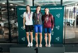 Lietuvos studentų plaukimo čempionate – puikus Teterevkovos ir Stankevičiaus pasirodymas