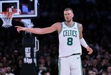 Sezono rekordą pakartojęs Porzingis nulėmė pergalę Niujorke