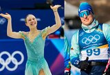 Lietuvos vėliavą olimpinių žaidynių uždarymo ceremonijoje neš Variakojytė ir Vaičiulis