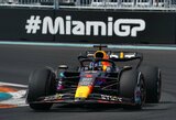 Majamio GP: vos 9-as startavęs M.Verstappenas iškovojo pergalę, C.Sainzas nubaustas už greičio viršijimą