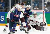 Prasidėjo pasaulio ledo ritulio čempionatas: Latviją prieš JAV pražudė baudos minutės, Slovakija įveikė Prancūziją