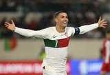 C.Ronaldo prabilo apie atrankos į Europos čempionatą startą: „Užduotis įvykdyta“