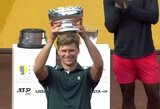 Po praleistų dopingo testų grįžęs Brooksby sensacingai laimėjo ATP 250 turnyrą Hiustone