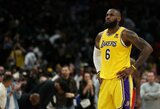 L.Jamesas aplenkė K.Malone‘ą, tačiau „Lakers“ krito Vašingtone