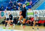 Į aikštelę grįžusi legendinė rankininkė padėjo čempionėms iškovoti svarbią pergalę