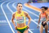 Gabija Galvydytė pagerino net 38 metus gyvavusį Lietuvos rekordą ir pasiekė geriausią sezono rezultatą pasaulyje