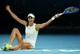 „Australian Open“ dieną užbaigė sensacinga Serbijos krepšinio legendos dukros pergalė