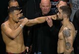 UFC akistatose D.Klose nepanoro spausti rankos varžovui: „Rytoj jis pajaus tikrąją mano jėgą“