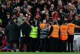 UEFA pradės tyrimą dėl ant „Liverpool“ fano spjovusio „Atletico“ trenerio