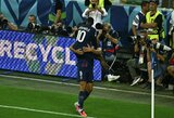 Neįtikėtiną kovingumą parodžiusi PSG laimėjo UEFA Supertaurę