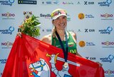Viktorija Senkutė pirmą kartą karjeroje iškovojo Europos čempionato medalį